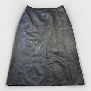 Vintage Kerguelen Leather Skirt Women’s Size Small – Made in Argentina